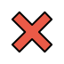 :x: