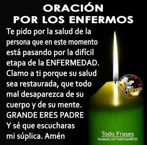 Pin de Jesus reynoso en jesus | Oraciones para enfermos, Oraciones,  Oraciones religiosas