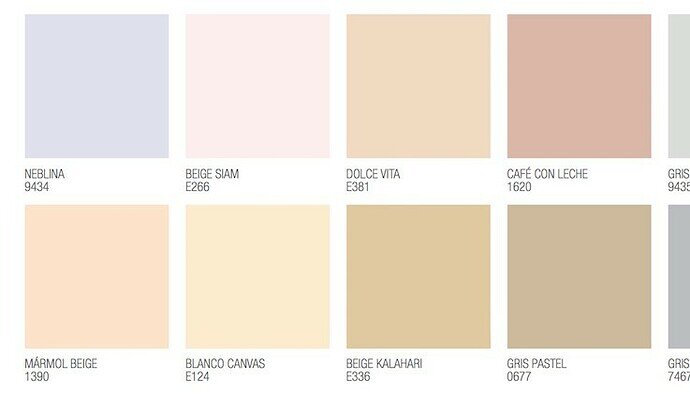 Colores pastel - pintorist.es
