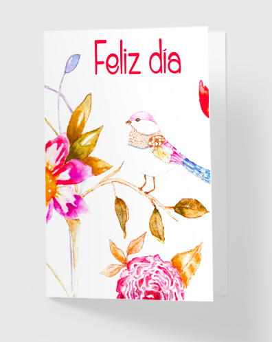 Tarjetas varias: “Feliz día” – La tienda de Aryam