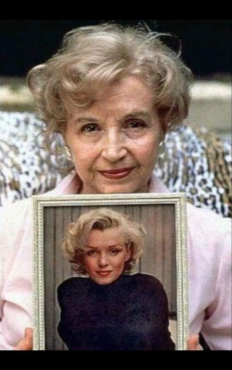 Hoy, Berniece Baker, la media hermana de Marilyn, Cumple 102 años