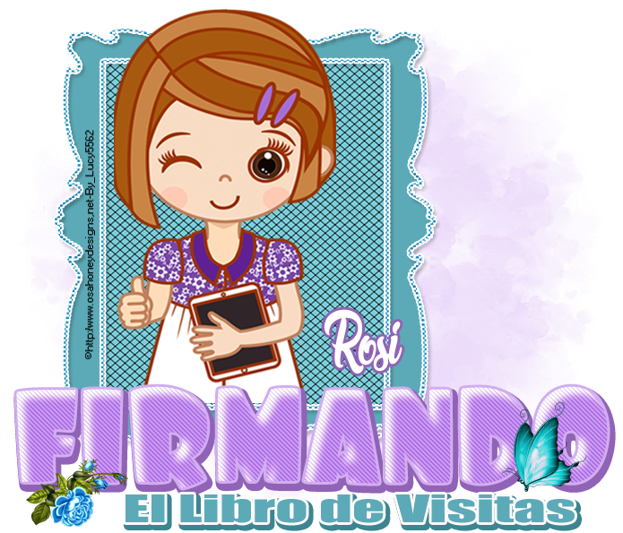 FIRMANDO EL LIBRO DE VISITAS