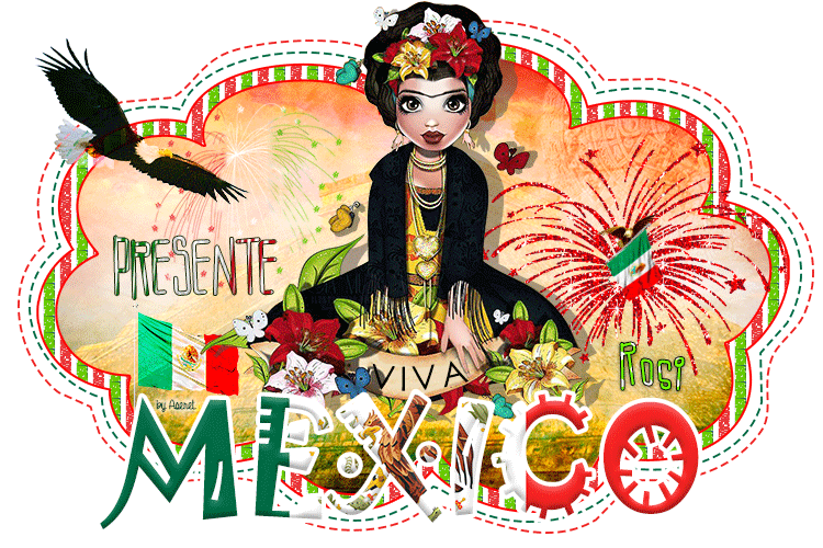 PRESENTE  viva mexico x  ASERET