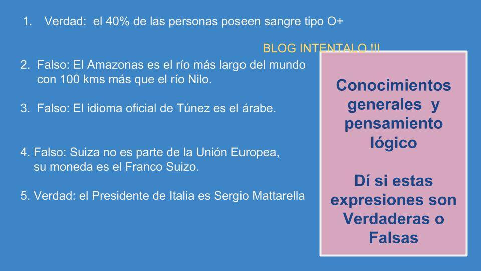 CIERTO O FALSO? Amistad MiForo