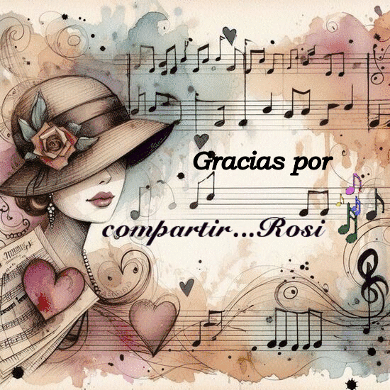 GRACIAS POR COMPARTIR rosi
